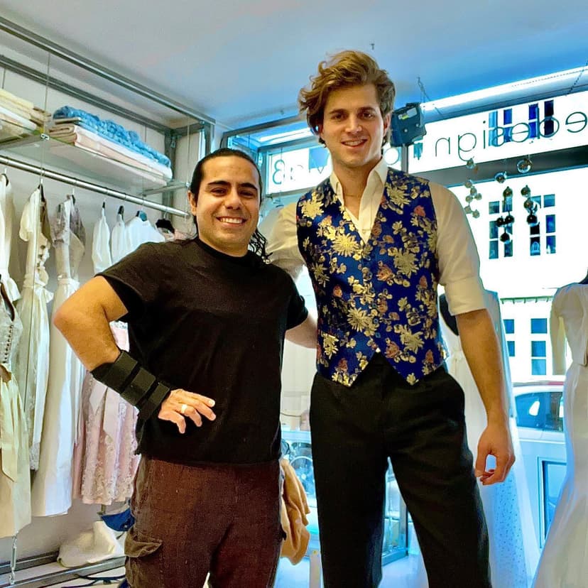 Feine Stoffe und Texturen